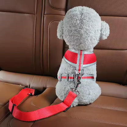 New Dog Seat Belts Hot Sale Pet Car Seat Belt Retractable Leash Dog Carrier Safety Convenient Dog Leash Supplies