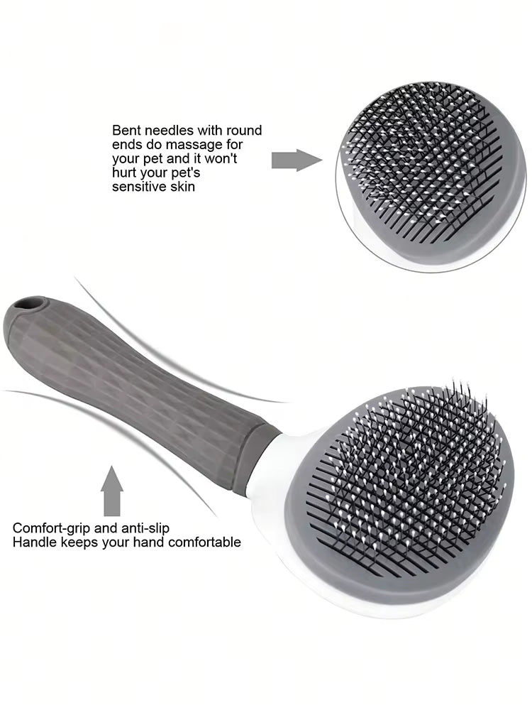 Hot-Selling Pet Cat Dog Comb Effective to Remove Floating Hair Comb Pet Dog Hair Cleaning Pet Supplies