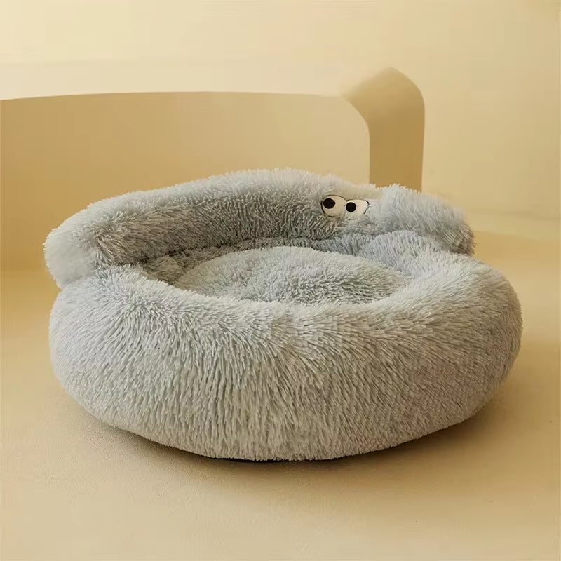 Warm Super Cat Bed Sleeping Cat Nest Soft Long Plush Best Pet Dog Bed for Dogs Basket Cushion Cat Bed Cat Mat Animals Sleeping