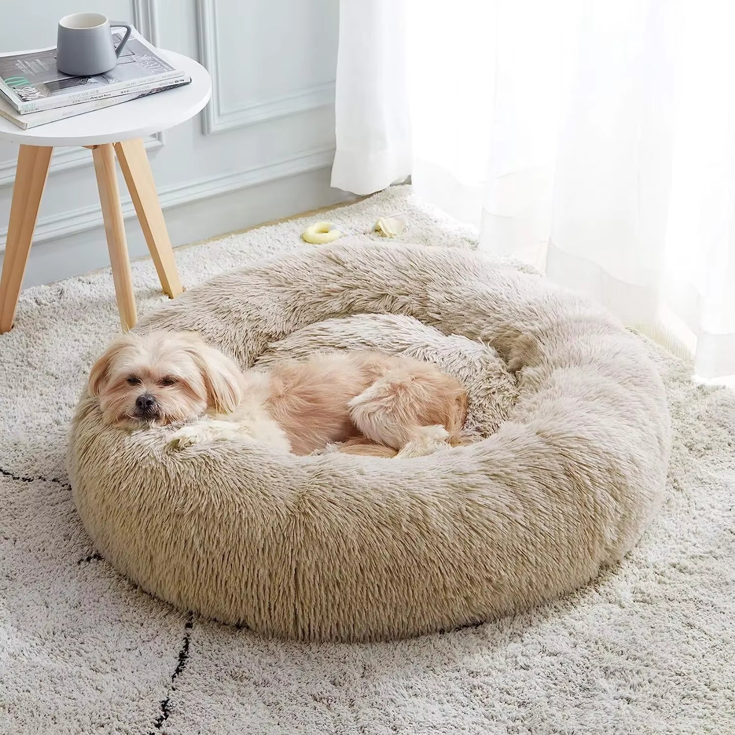 Warm Super Cat Bed Sleeping Cat Nest Soft Long Plush Best Pet Dog Bed for Dogs Basket Cushion Cat Bed Cat Mat Animals Sleeping
